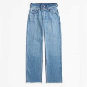 NWT Abercrombie & Fitch Light Blue 90,High Rise Jeans